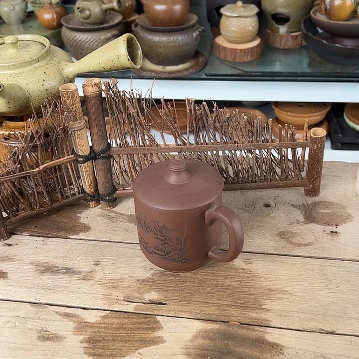 紫砂宜兴紫砂粗陶茶具73