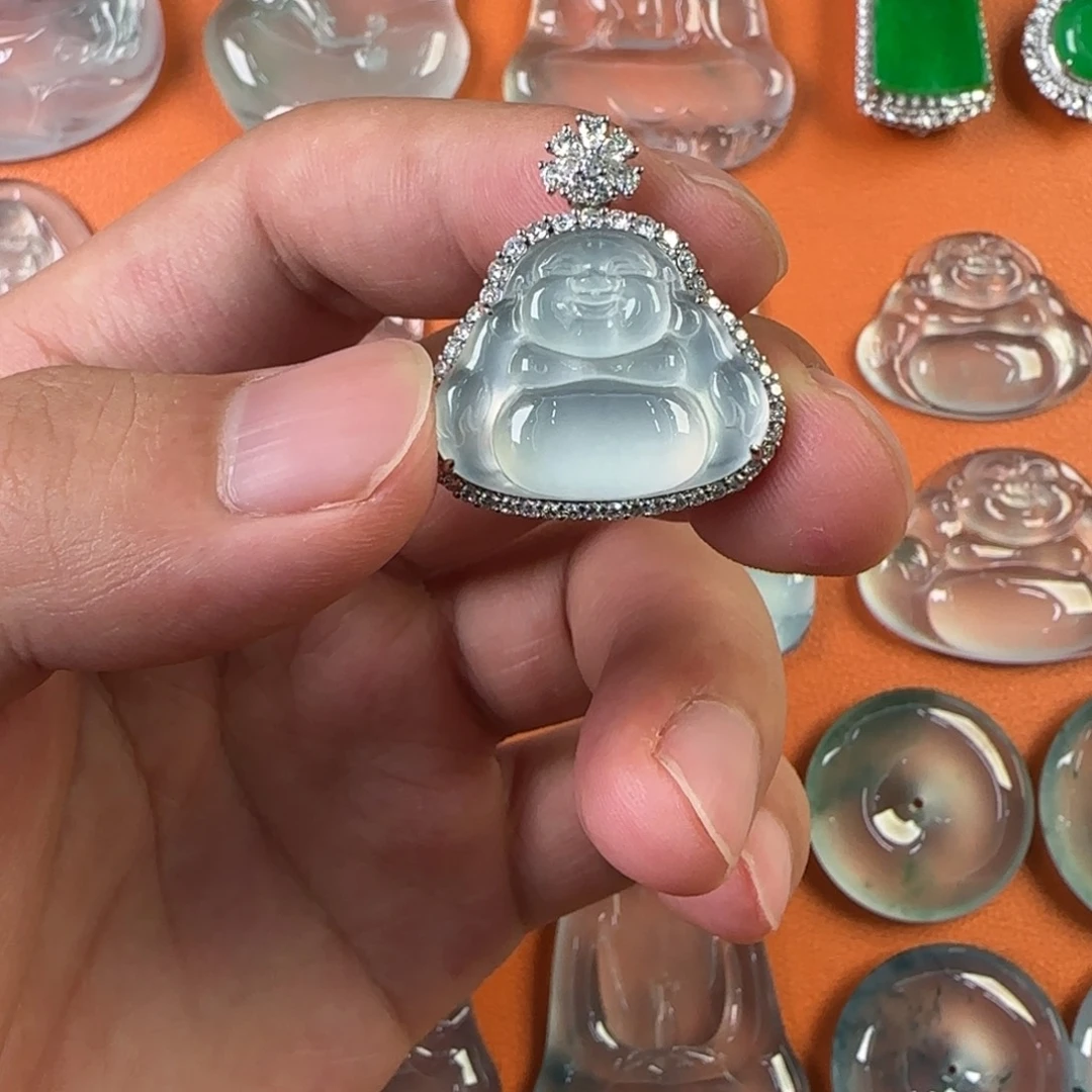 定制翡翠未镶嵌天然