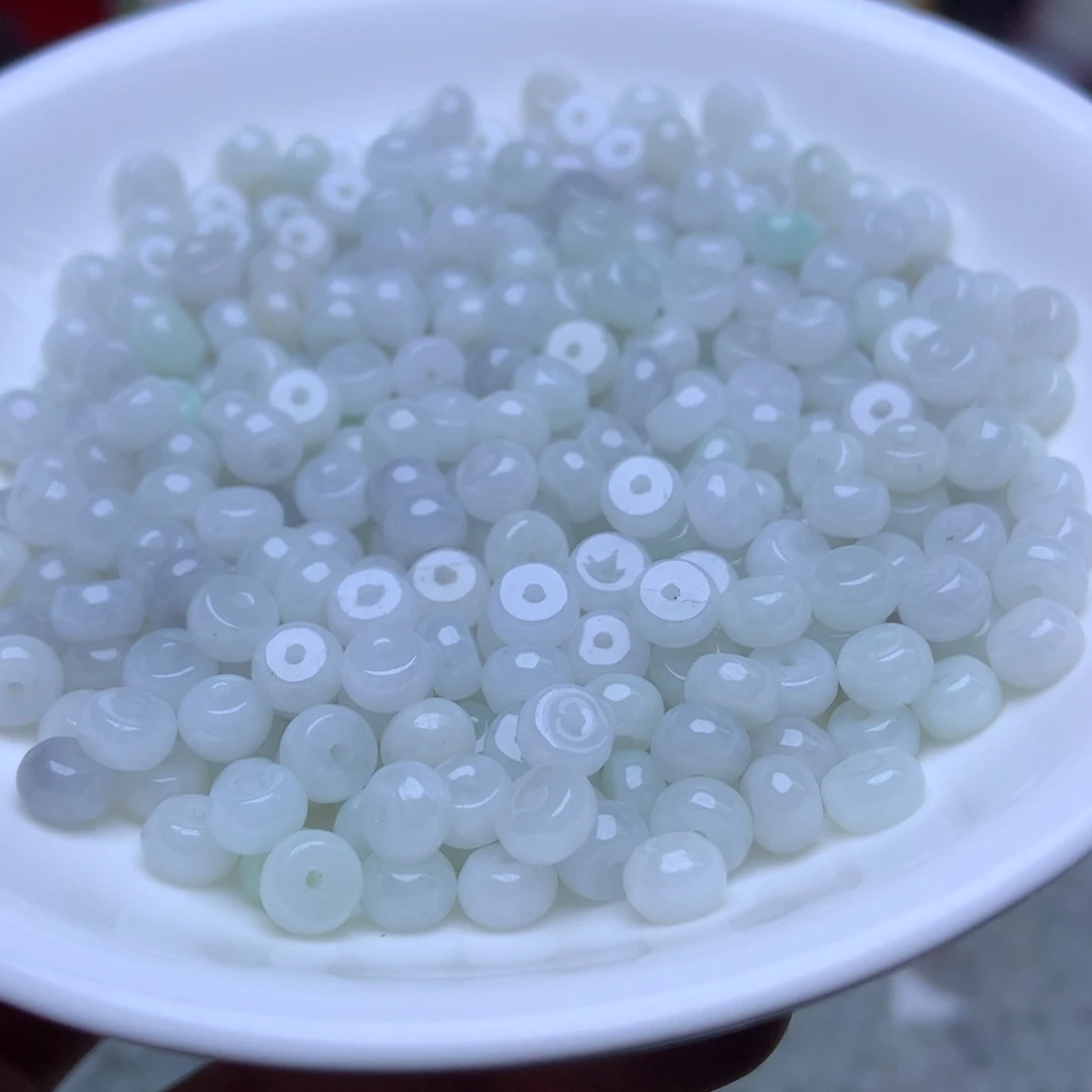 未镶嵌手链翡翠卡3乘6冰算盘100个