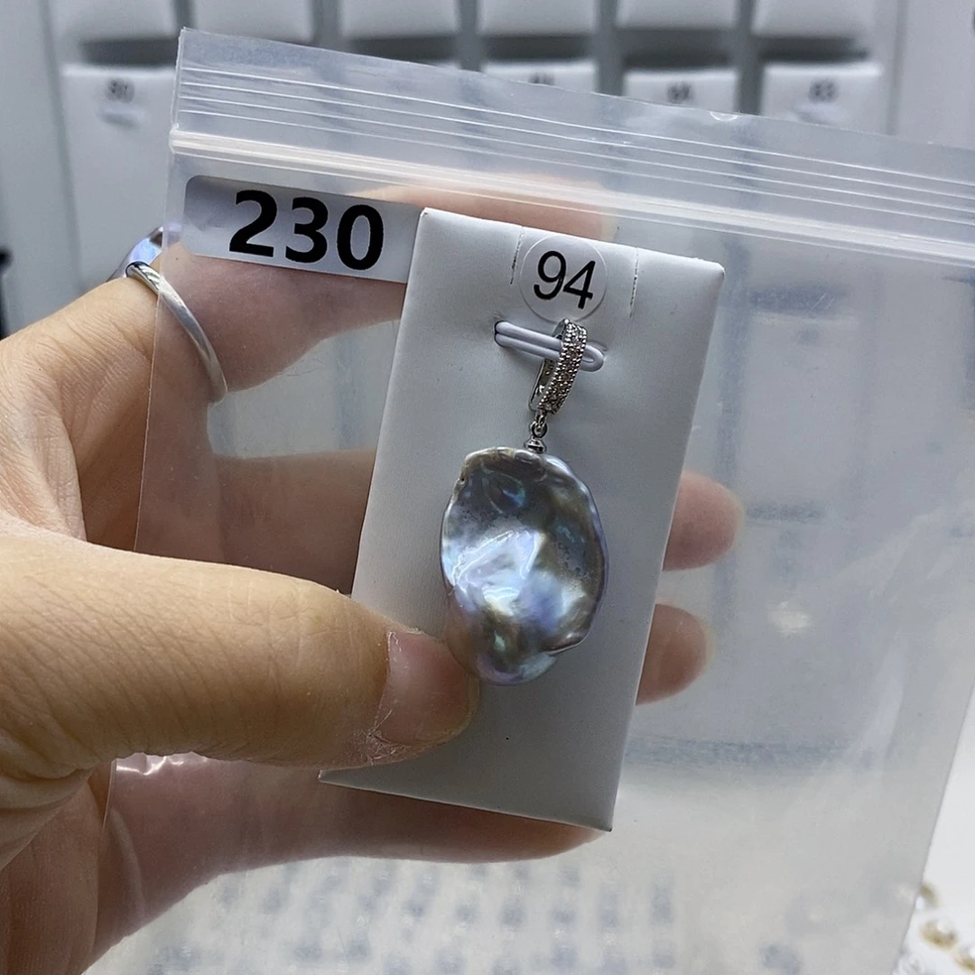 颈饰合金淡水珍珠