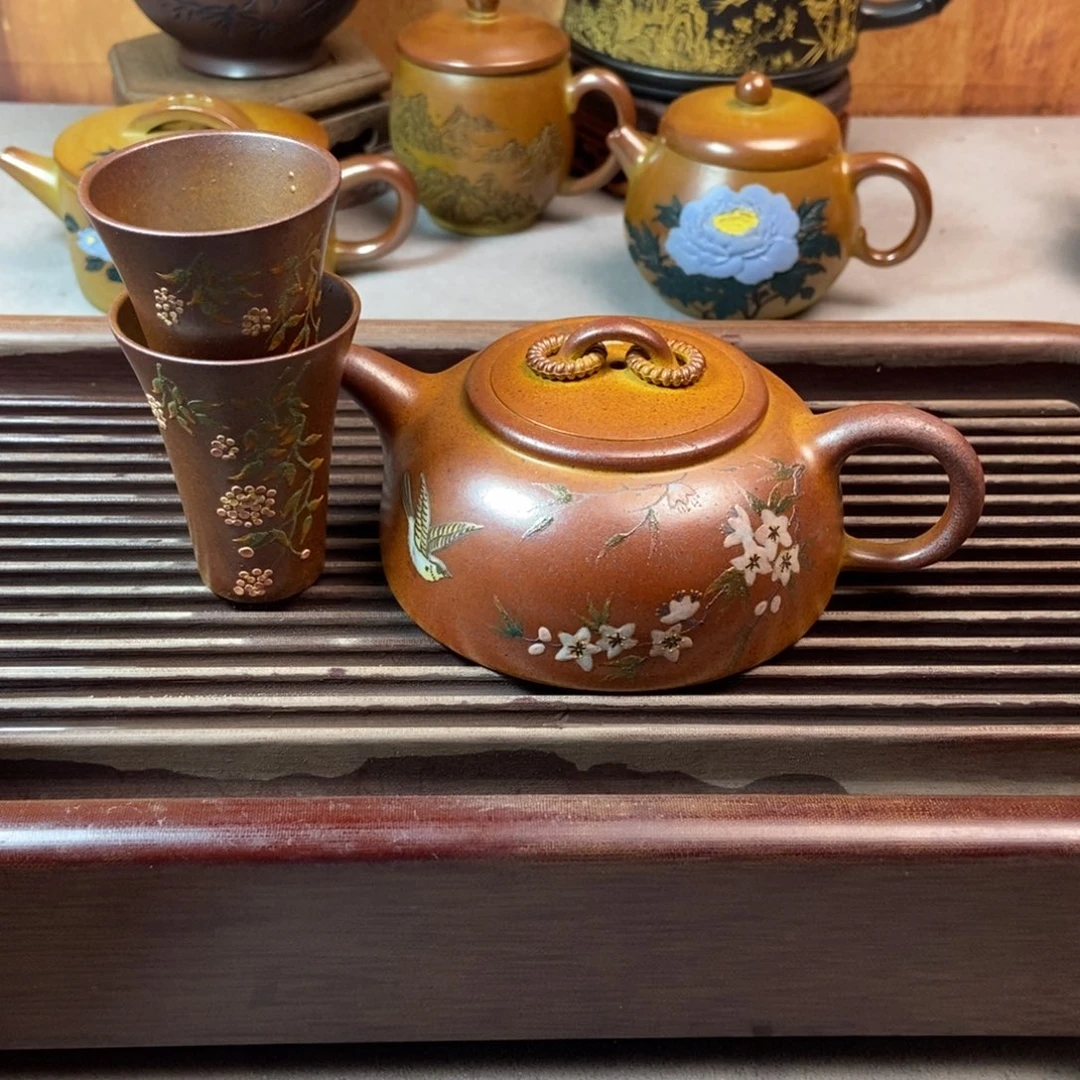 茶壶紫砂紫砂全手工定制