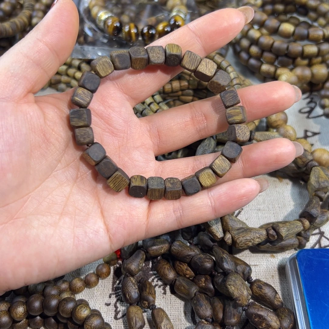 沉香碎屑沉香方糖珠6克