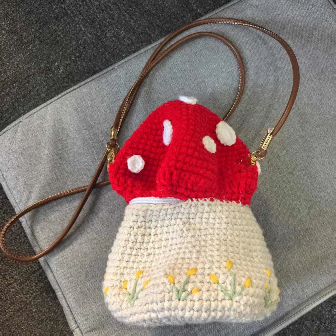 手工DIY针织小包
