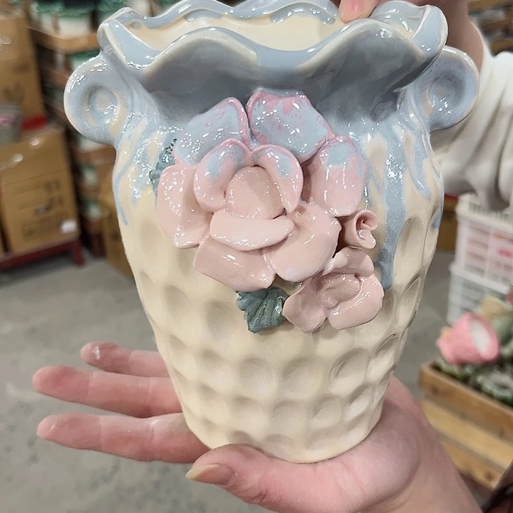 陶瓷陶瓷多肉植物花盆