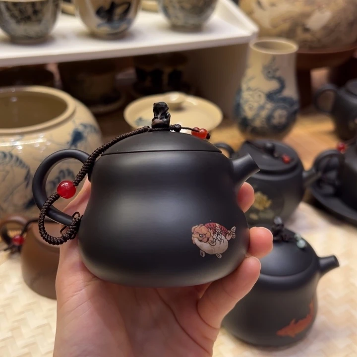 感*普璞老师葫芦小鱼壶直播补贴