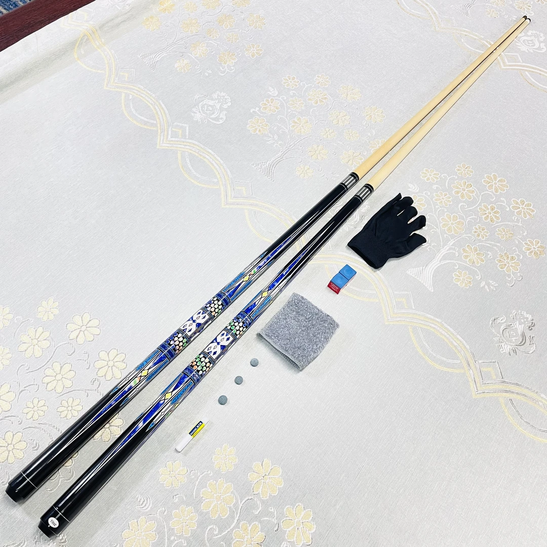 Mbihon紫妖中式台球杆九球黑八斯诺克手工杆分体专业级性价比推荐