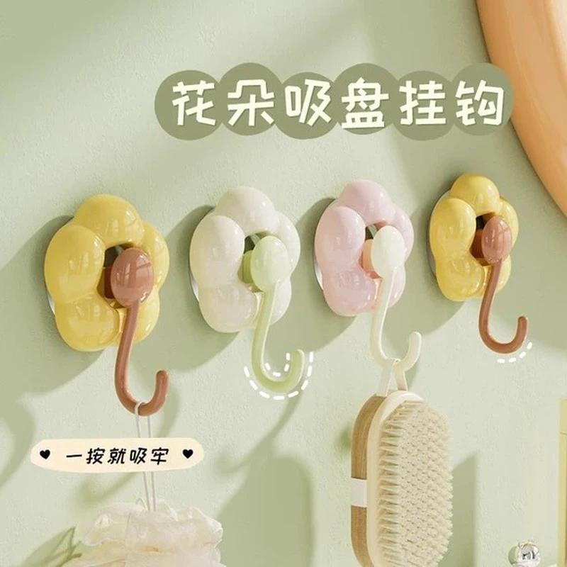 吸盘挂钩真空强力无痕收纳免打孔粘钩家用浴家结婚喜庆免打孔挂钩