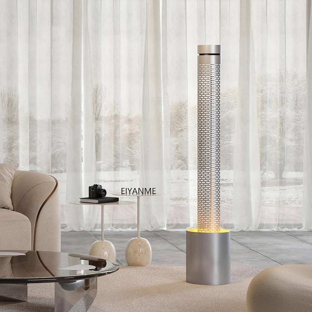 EIYANME现代轻奢流水摆件循环水客厅招财加湿器玄关落地水景装饰