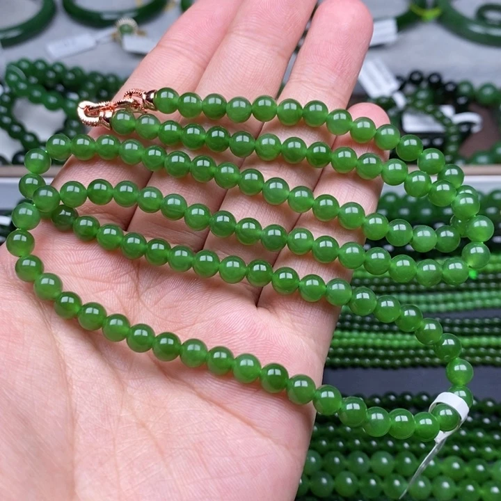 项链未镶嵌和田玉（碧玉）卡6