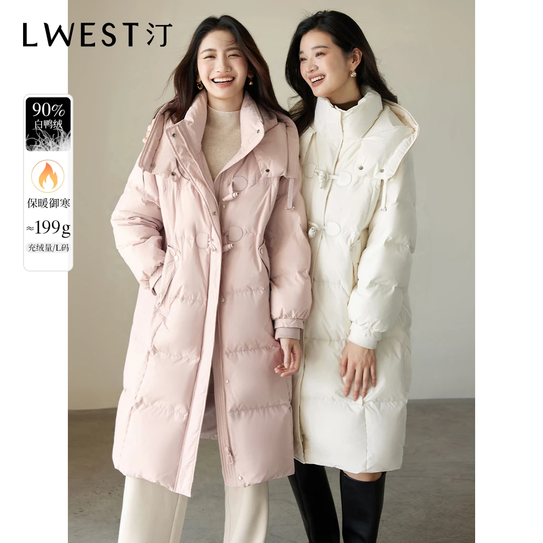 【臻臻专属】朗文斯汀牛角扣设计感加厚保暖羽绒服DTMA4509B12737