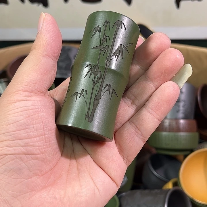 茶杯紫砂全手工紫砂主人杯