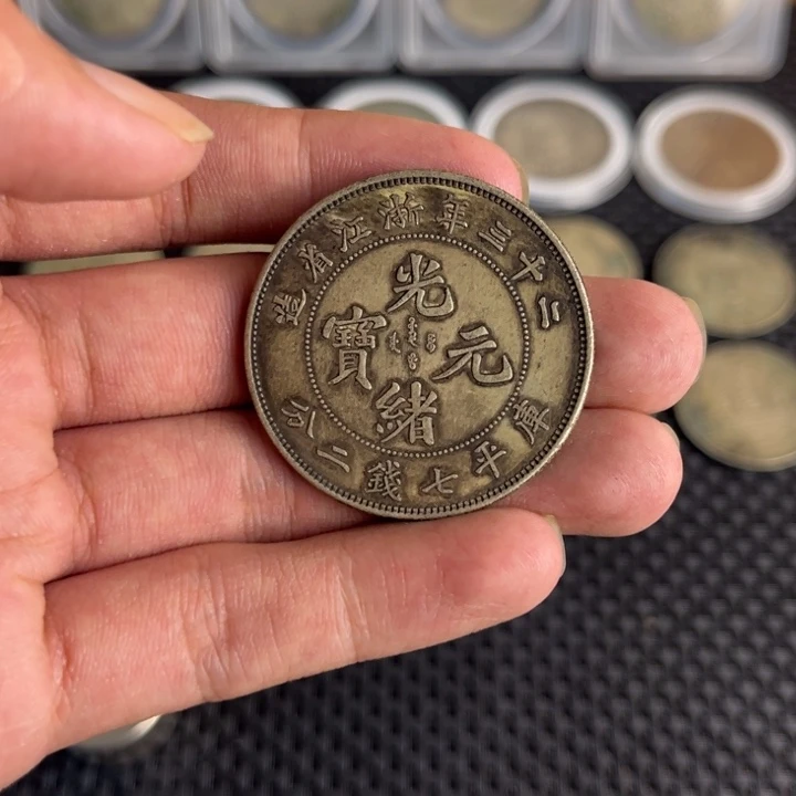 金属大头龙洋船洋工艺品