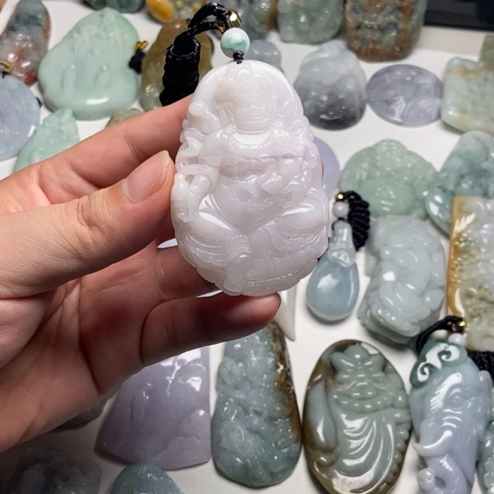 颈饰未镶嵌翡翠黄财49