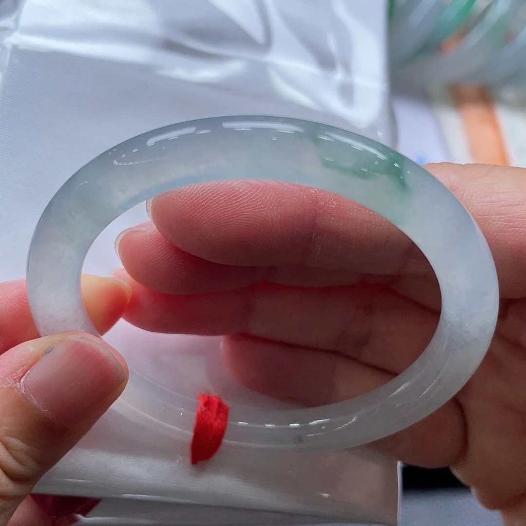 翡翠手镯未镶嵌1号圆条