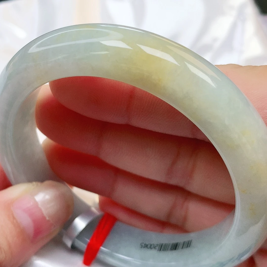 未镶嵌手镯翡翠缅甸纯天然A货翡翠黄翡完美160号