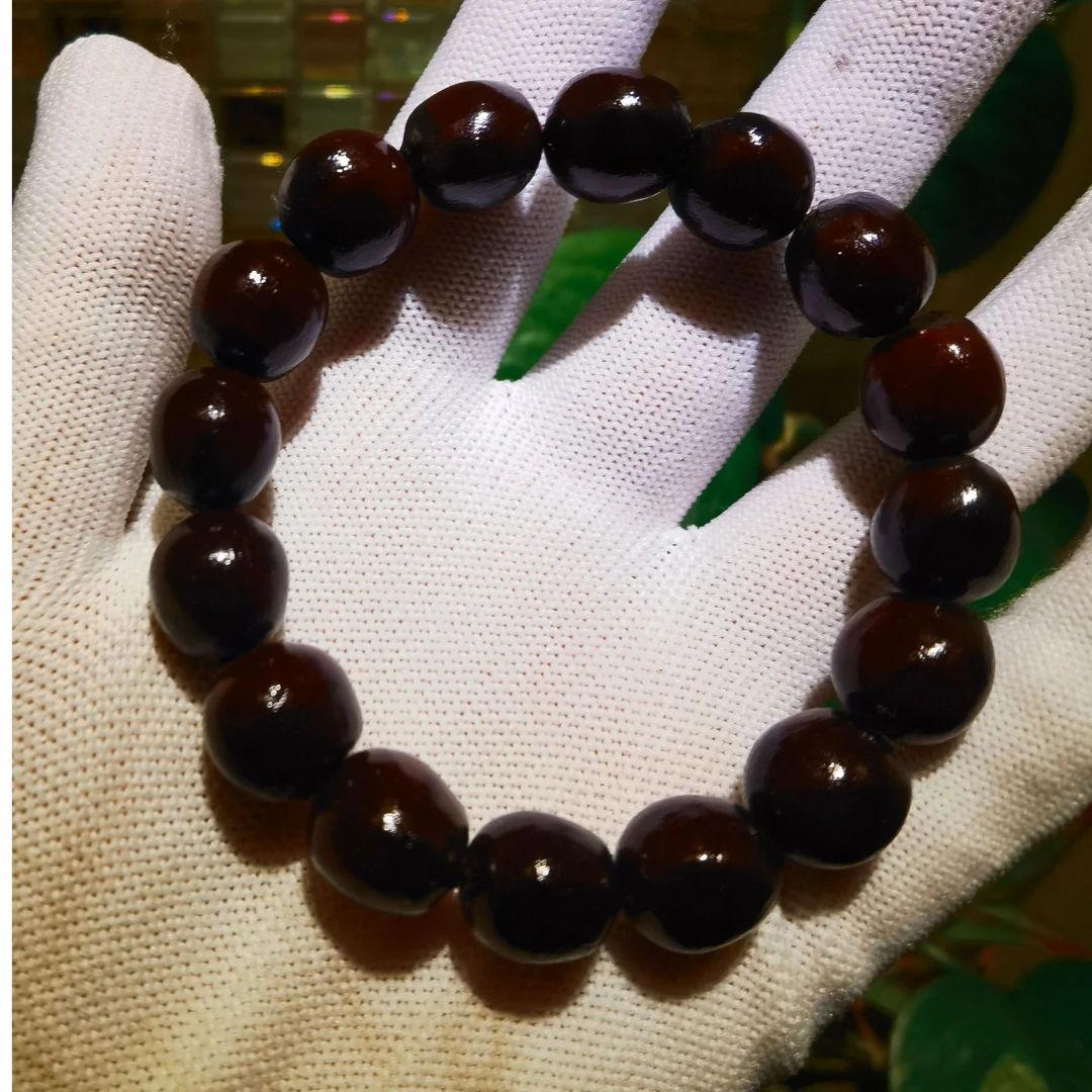 无患子  车厘子色 男女单圈  鬼见愁手串 15颗活结（送三颗备用）