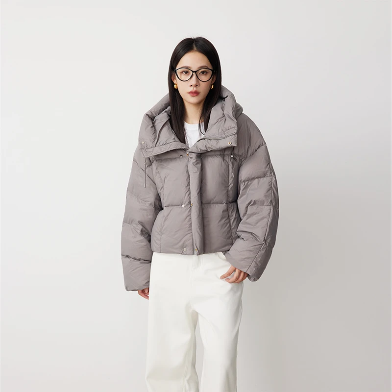 ATUMU「羽绒服系列」暖冬新品 丨加厚小个子保暖短款外套AT338