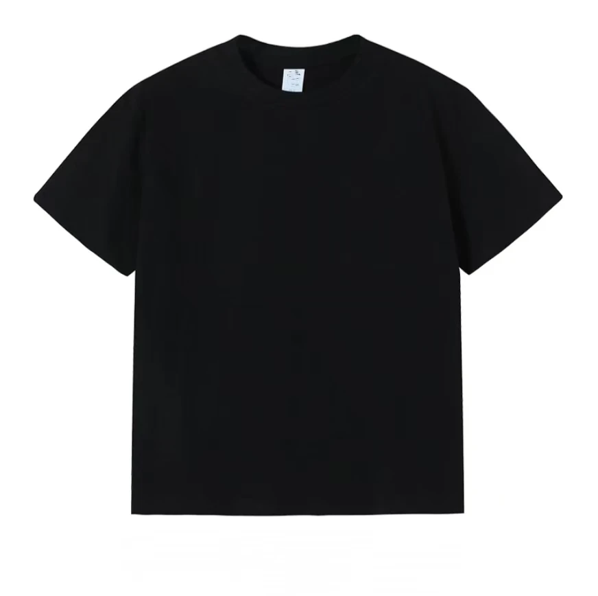 【高定-纯棉-原创】短袖夏季圆领舒适休闲男女款易打理纯色T恤百搭