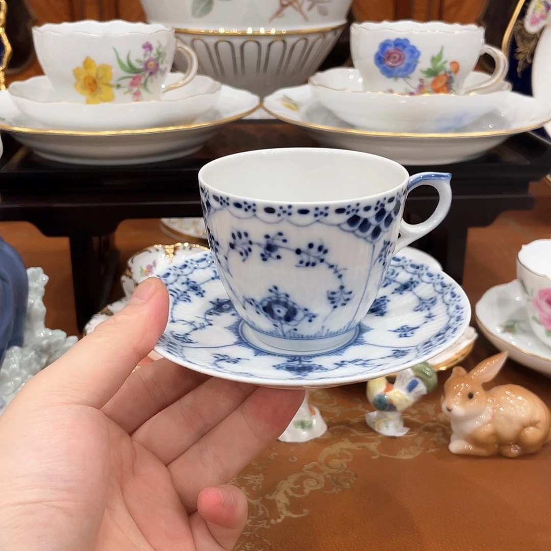 摆件中古一等半蕾丝
