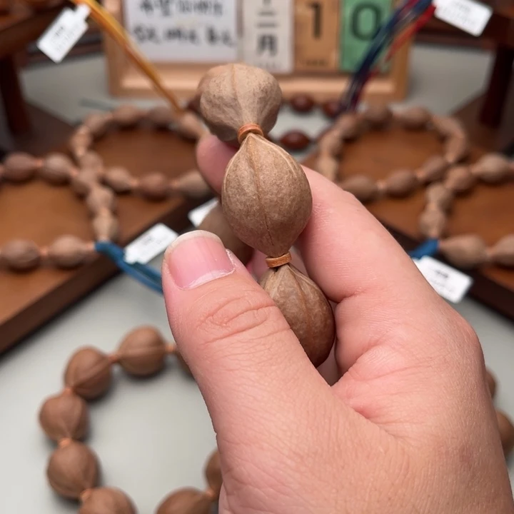 西***安手串/手链橄榄核梅林铁核