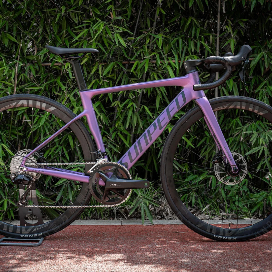 新款24款SUNPEED速比特银河GALAXY油碟公路车破风气动公路自行车