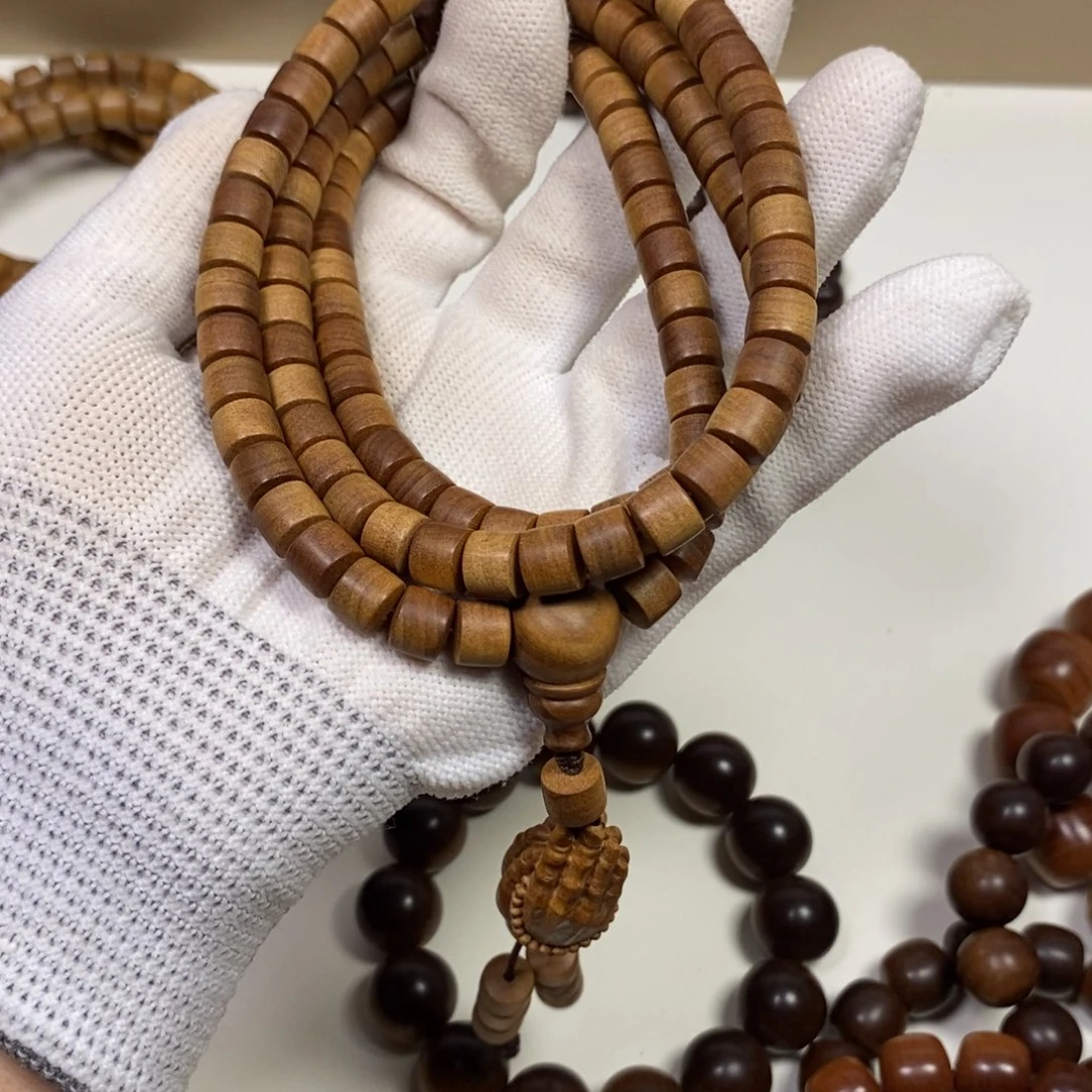 小****檀香木老山檀香供奉料桶珠8奶香