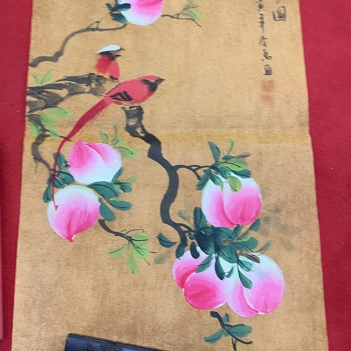 国画手绘图是真的美呀我