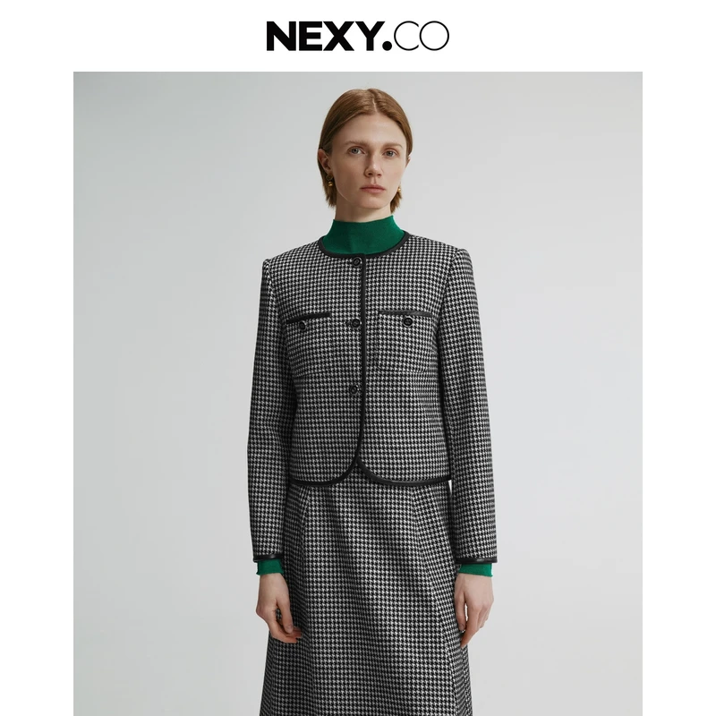 【晨粉专享价】NEXY.CO/奈蔻中厚外套XK00622W0