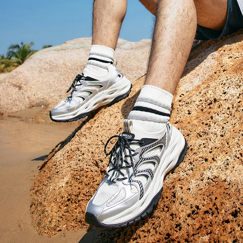 探路者防滑溯溪鞋探路者溯溪鞋2025春夏户外透气舒适男女776