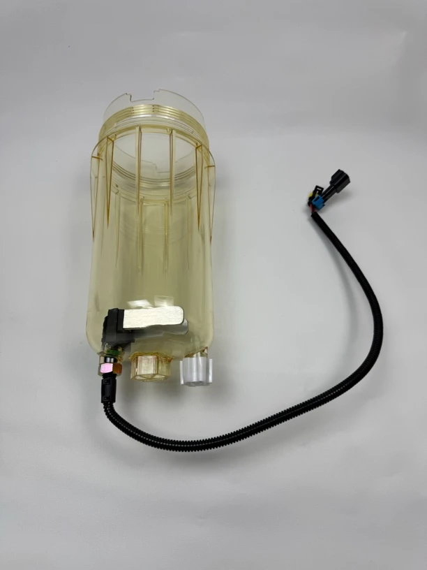 欧曼戴姆勒专用油水分离器，透明，可视，塑料外壳大柴滤