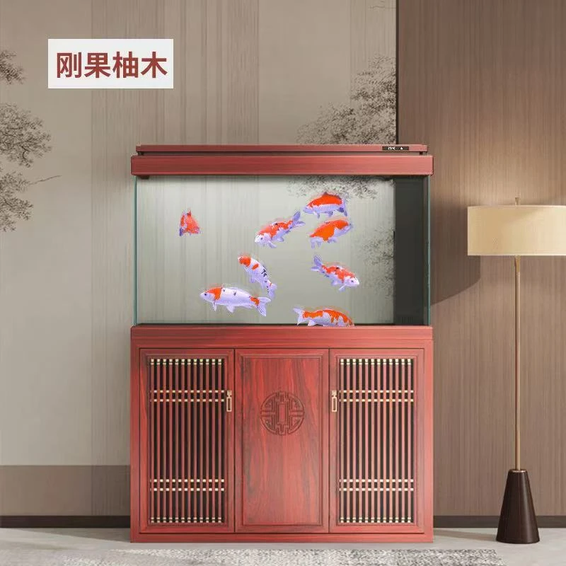 森森 新款四代过滤水槽 超白玻璃 家居缸大型底部过滤生态水族箱