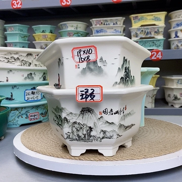 紫砂花瓶紫砂花盆