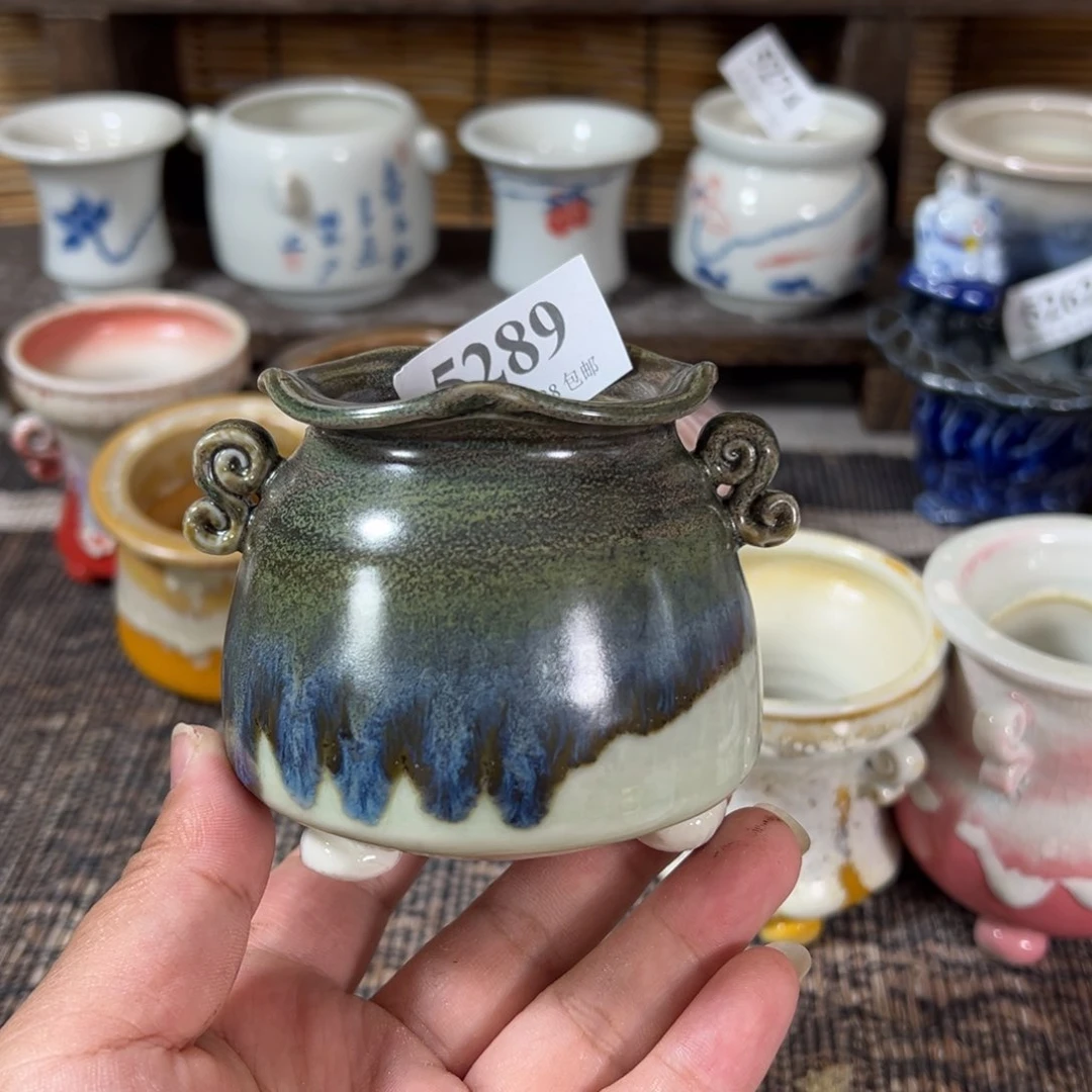 口5高7 景德镇手工花盆