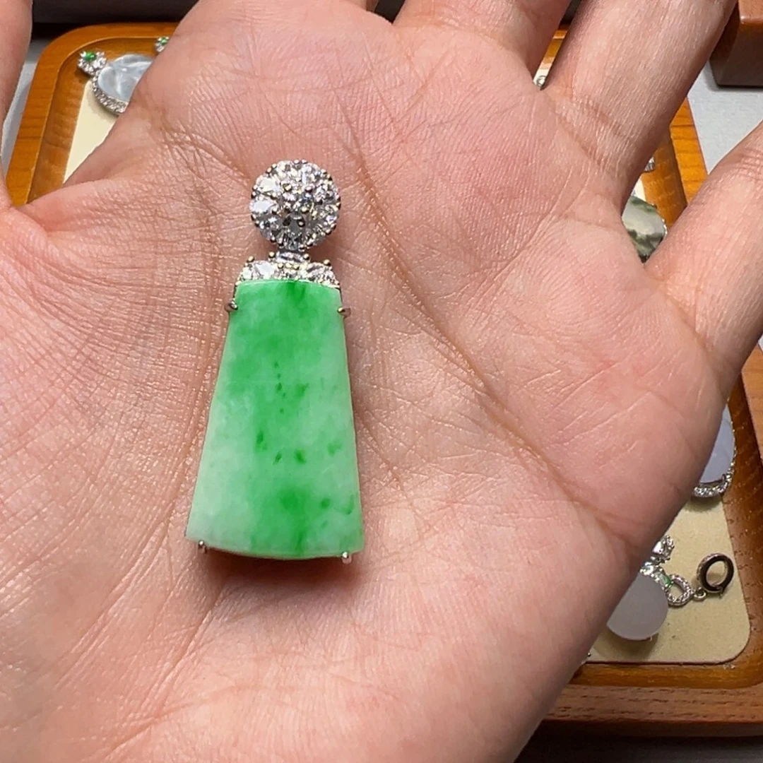 马****翡翠未镶嵌吊坠(不含链)吊坠