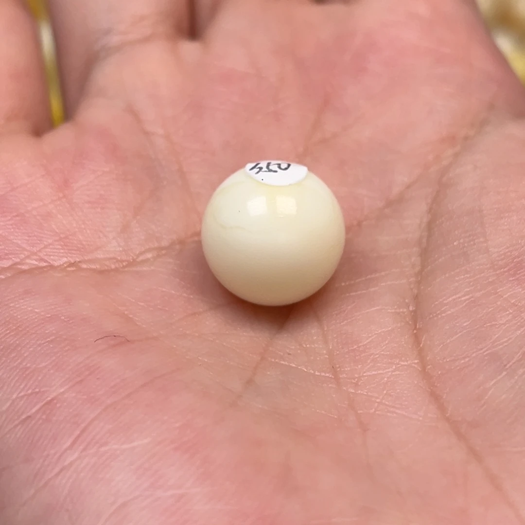 琥珀未镶嵌颈饰14mm白蜡单珠