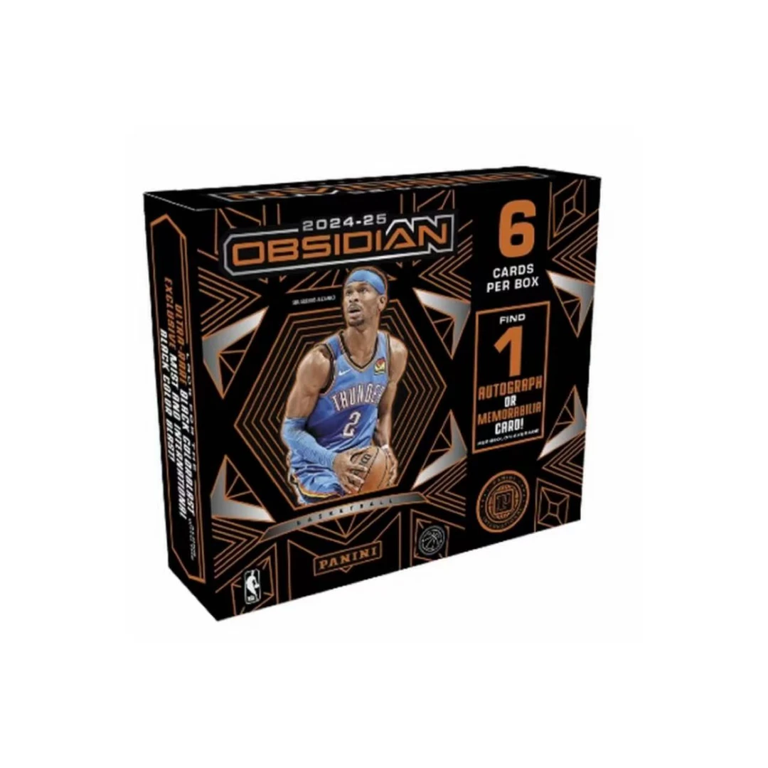 【拆盒24-25】Panini黑曜石HobbyInternational国际版 帕尼尼球星卡