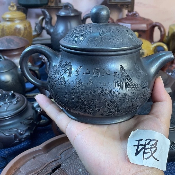 茶壶紫砂瑕疵紫砂茶具