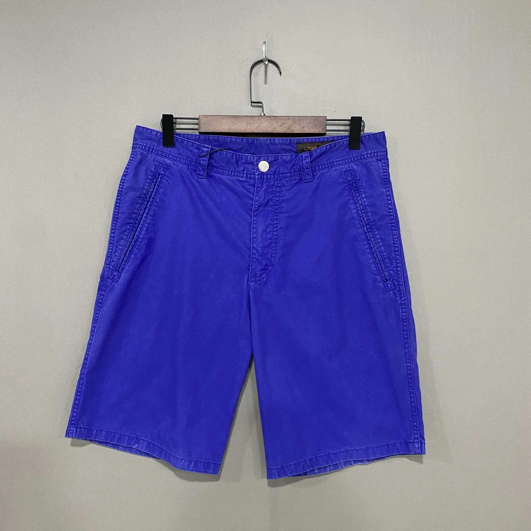 99新 LouisVuitton/路易威登 蓝色牛仔短裤/40码/78323