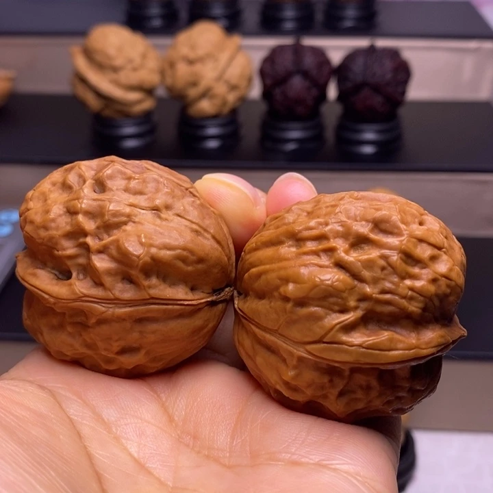 文玩核桃把件玄武大帝63