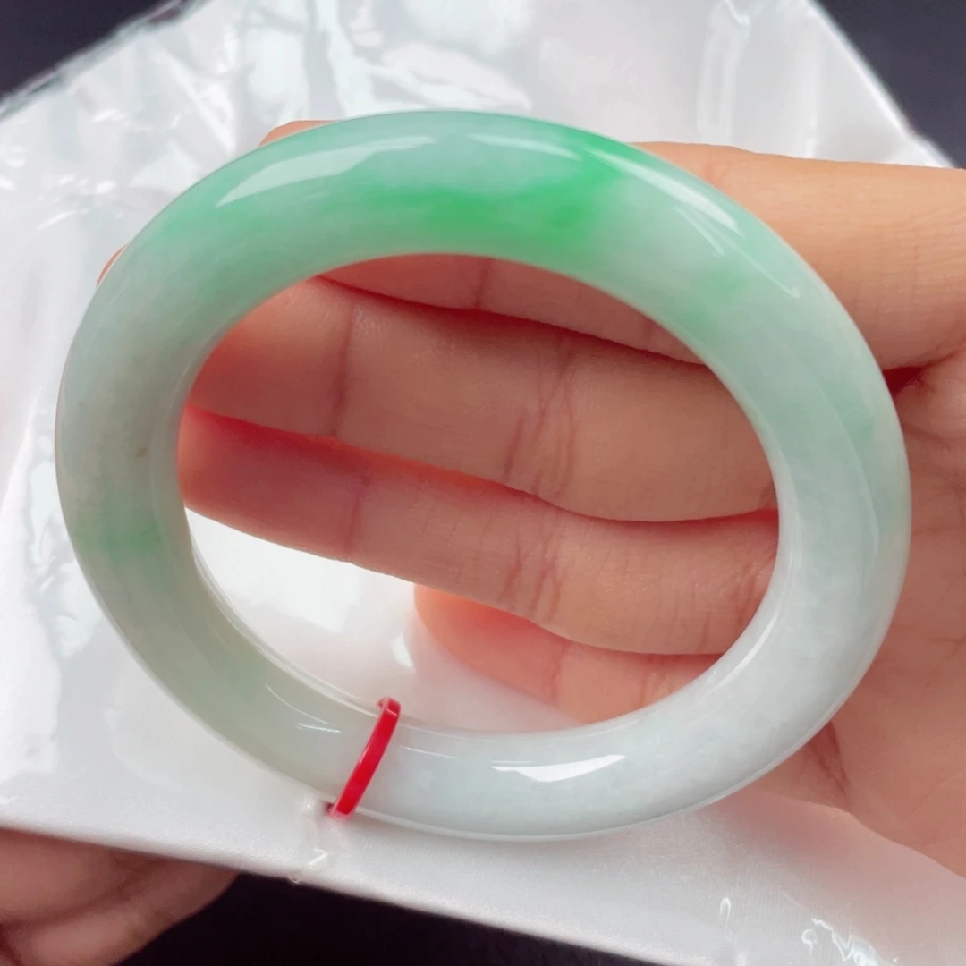 未镶嵌手镯（圆镯）翡翠5253圈