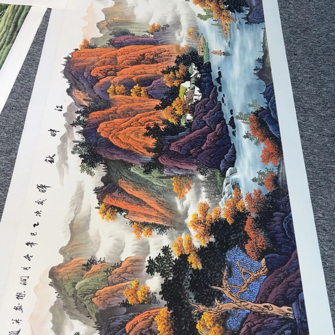 手绘作品全场放了