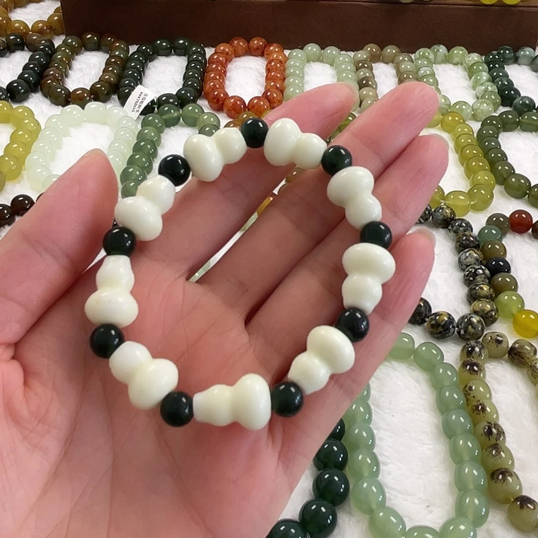 蛇纹石玉未镶嵌手串