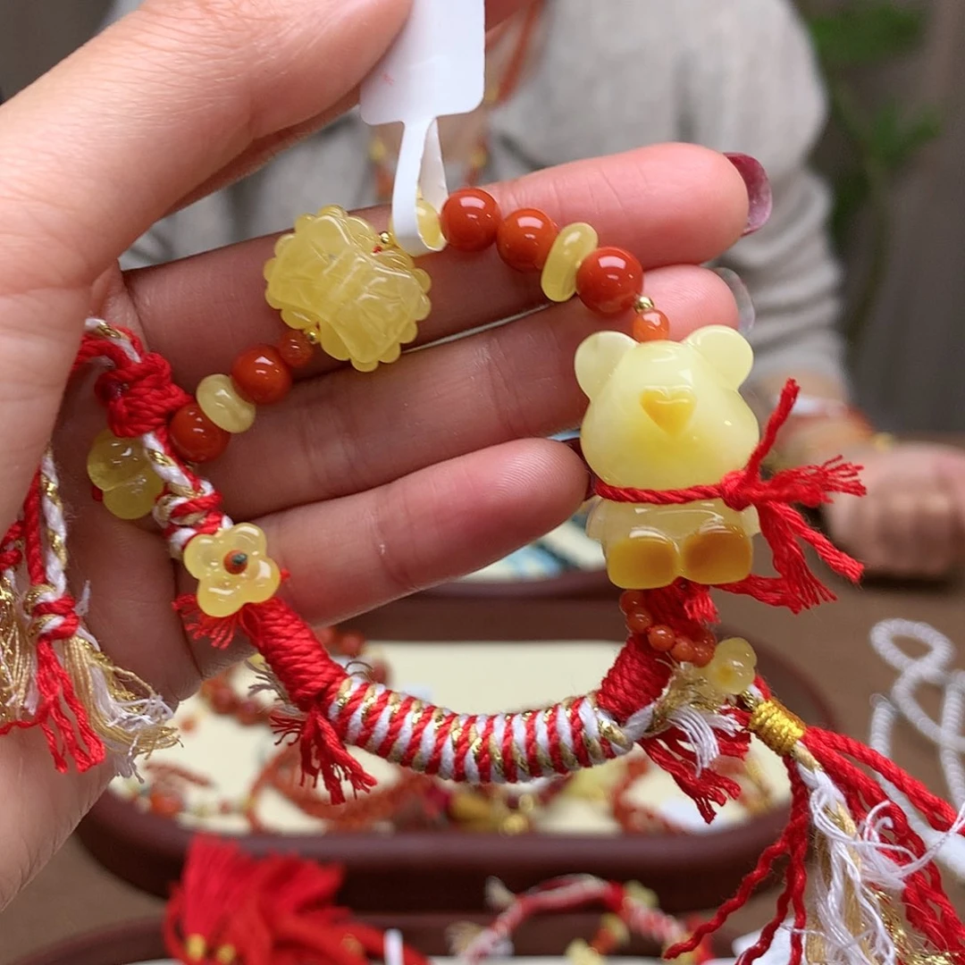 琥珀吊坠(不含链)未镶嵌