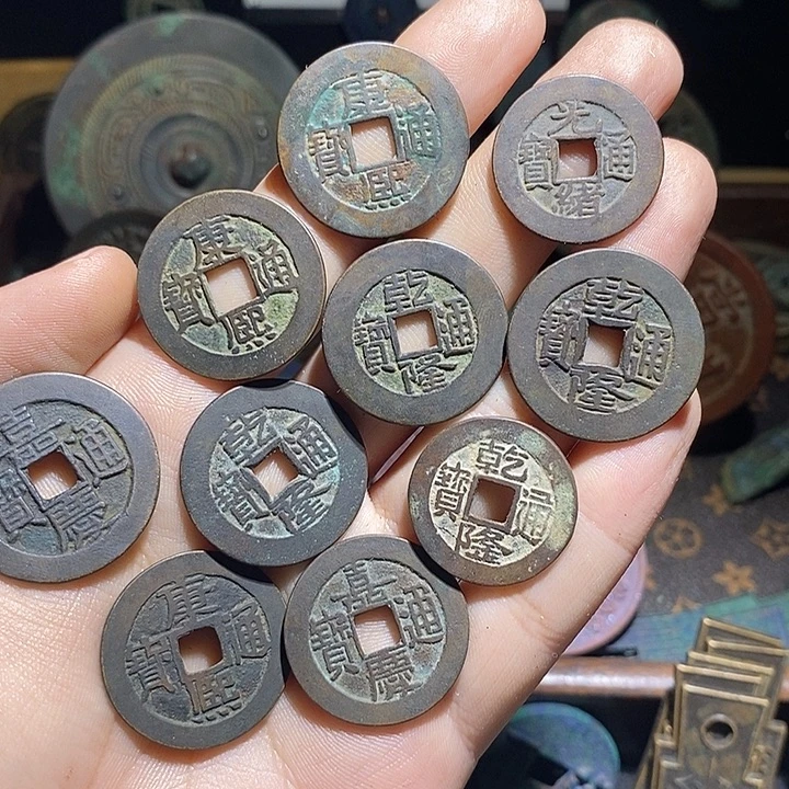 铜现代花钱工艺品工艺品