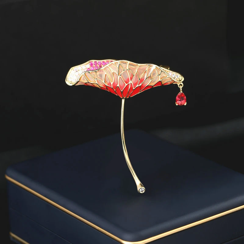 【米拉推荐】ML199-小众设计莲蓬领针