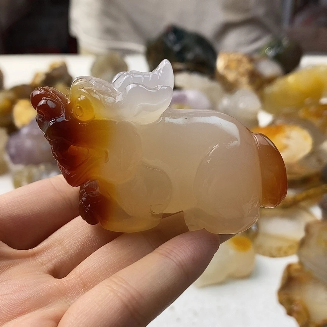玛瑙/玉髓未镶嵌颈饰