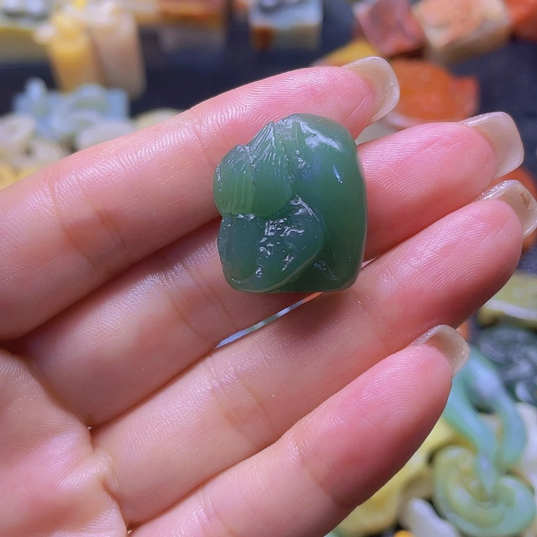 青田石印石纯手工