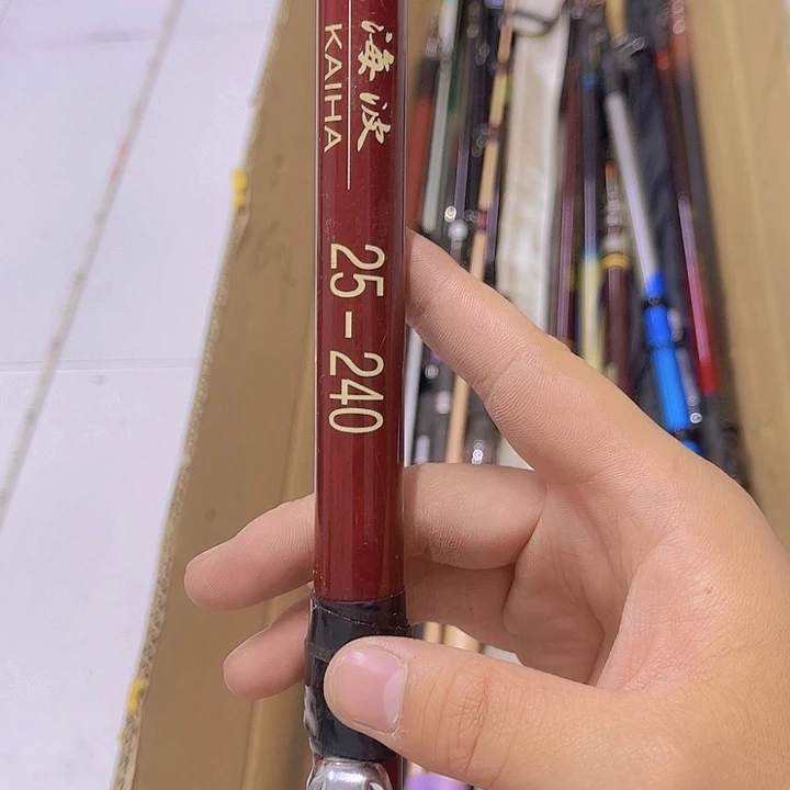 叫****六中古鱼竿 一物一拍 看好下单 微瑕
