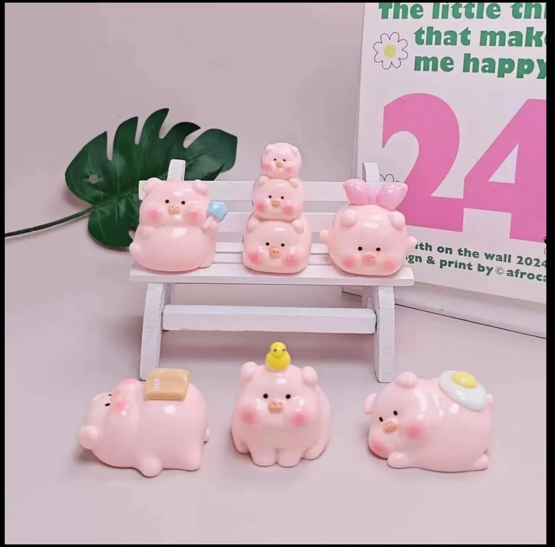 【嘻哈潮玩DIY】猪猪萌宠摆件