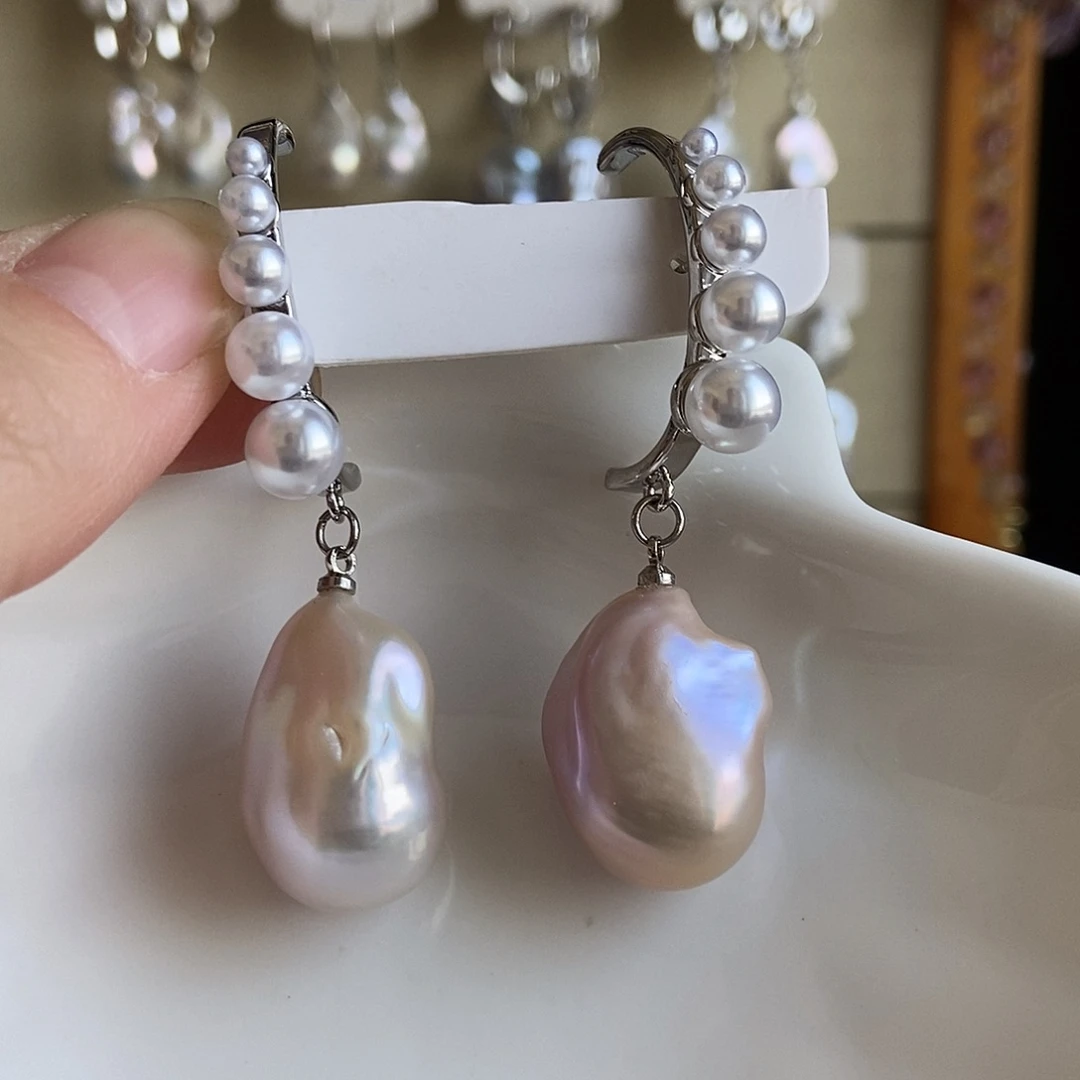 合金淡水珍珠颈饰特价耳饰3278有瑕